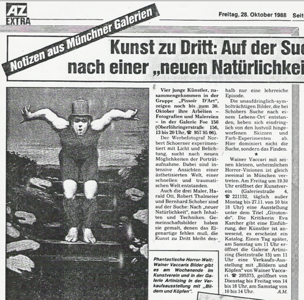 Robert Thalmeier Kunst: Die kleine Presse Rückschau