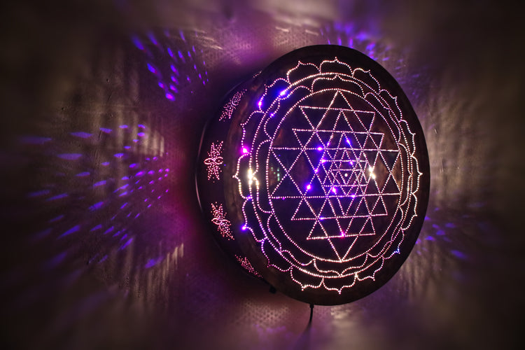 Copper Lightmandala - Kupfer Lichtmandala