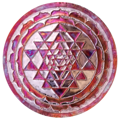 Sri Yantra Copper Lightmandala