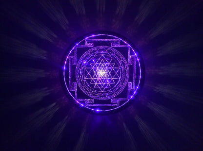 Sri Yantra Copper Lightmandala