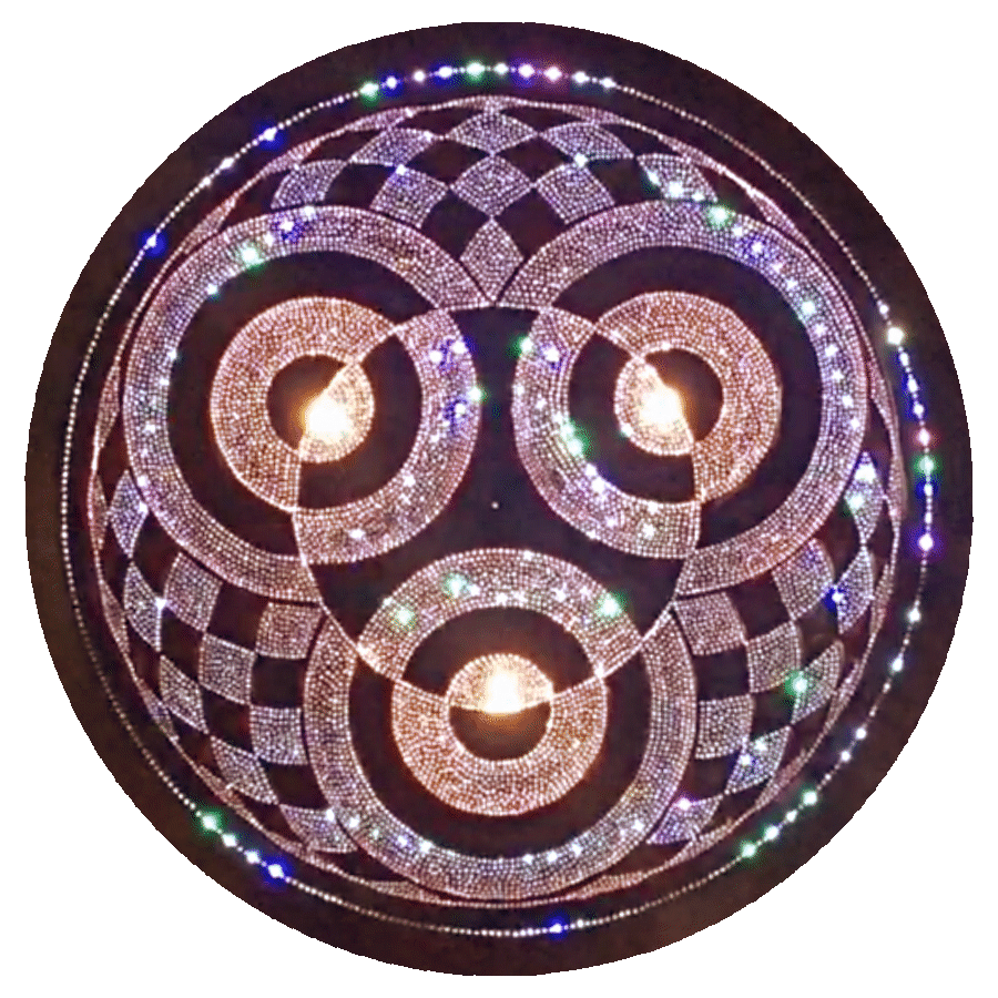 Ahau Copper Lightmandala