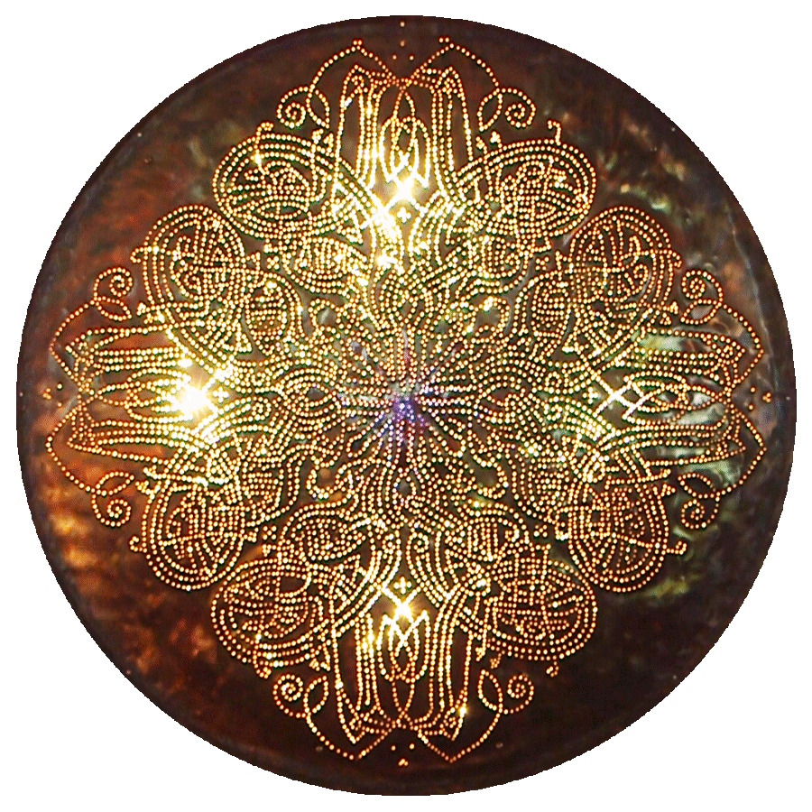 Celtic 8 Knot Copper Lightmandala