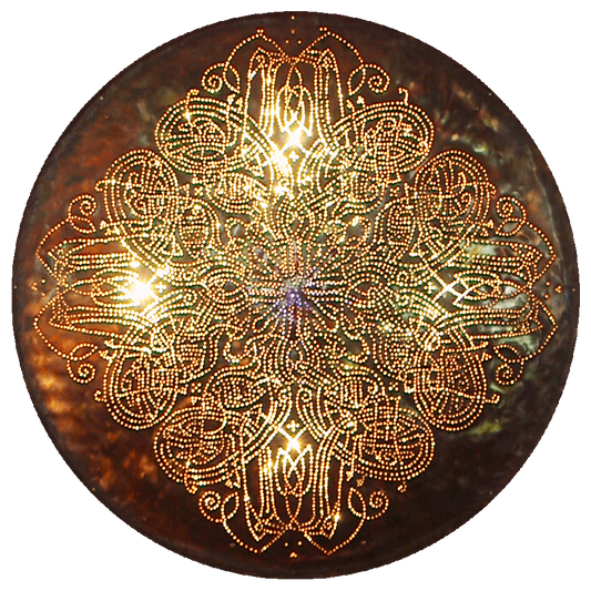 Celtic 8 Knot Copper Lightmandala