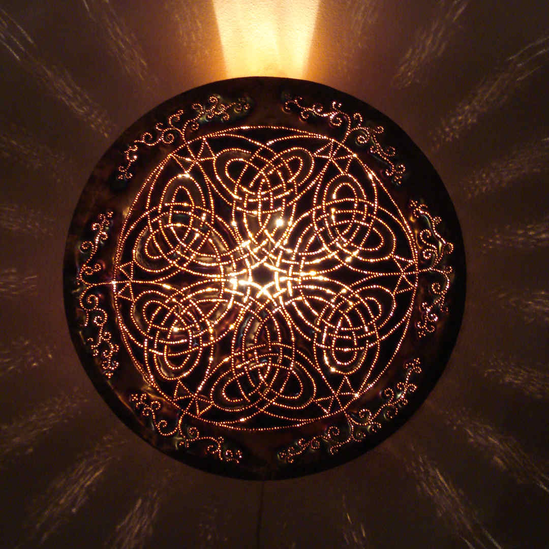 Celtic Knot  Copper Lightmandala