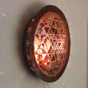 Sri Bindi Copper Lightmandala