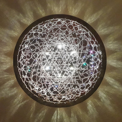 Maha Shakta Chakradar Copper Lightmandala