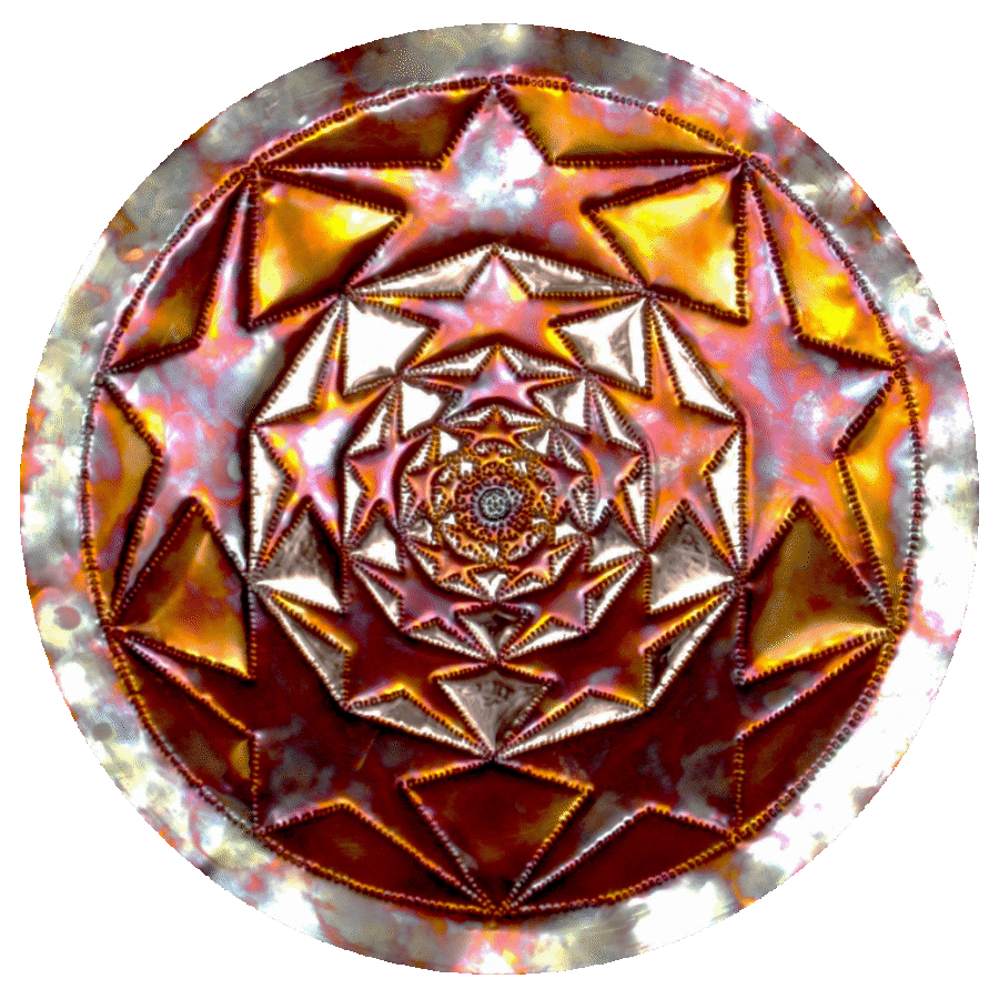 Pentafract Copper Lightmandala