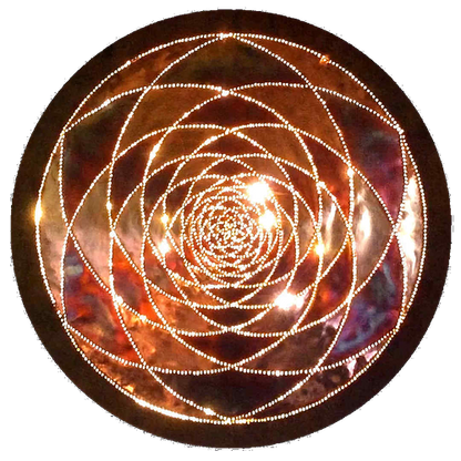 Golden Ratio   Copper Lightmandala