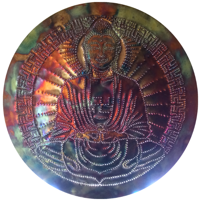 Buddha Copper Lightmandala