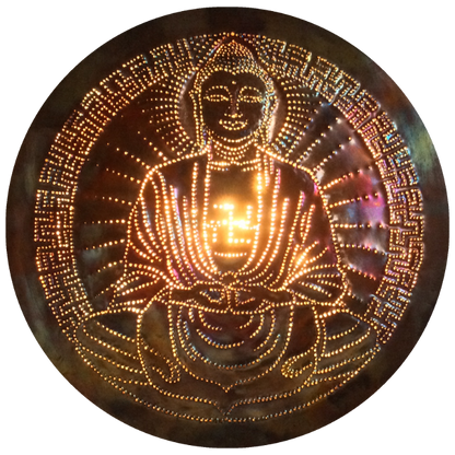 Buddha Copper Lightmandala