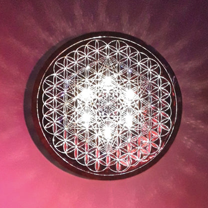 Metatrons Cube Copper Lightmandala